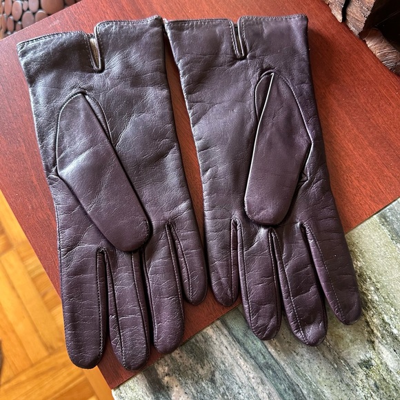 NWT PORTOLANO Italian LambskinLeather Cashmere lined Gloves s 8.Italy.Retail$150 - Picture 6 of 14